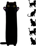 Black Cat Plush Sleeping Body Pillow 27.55 Inch